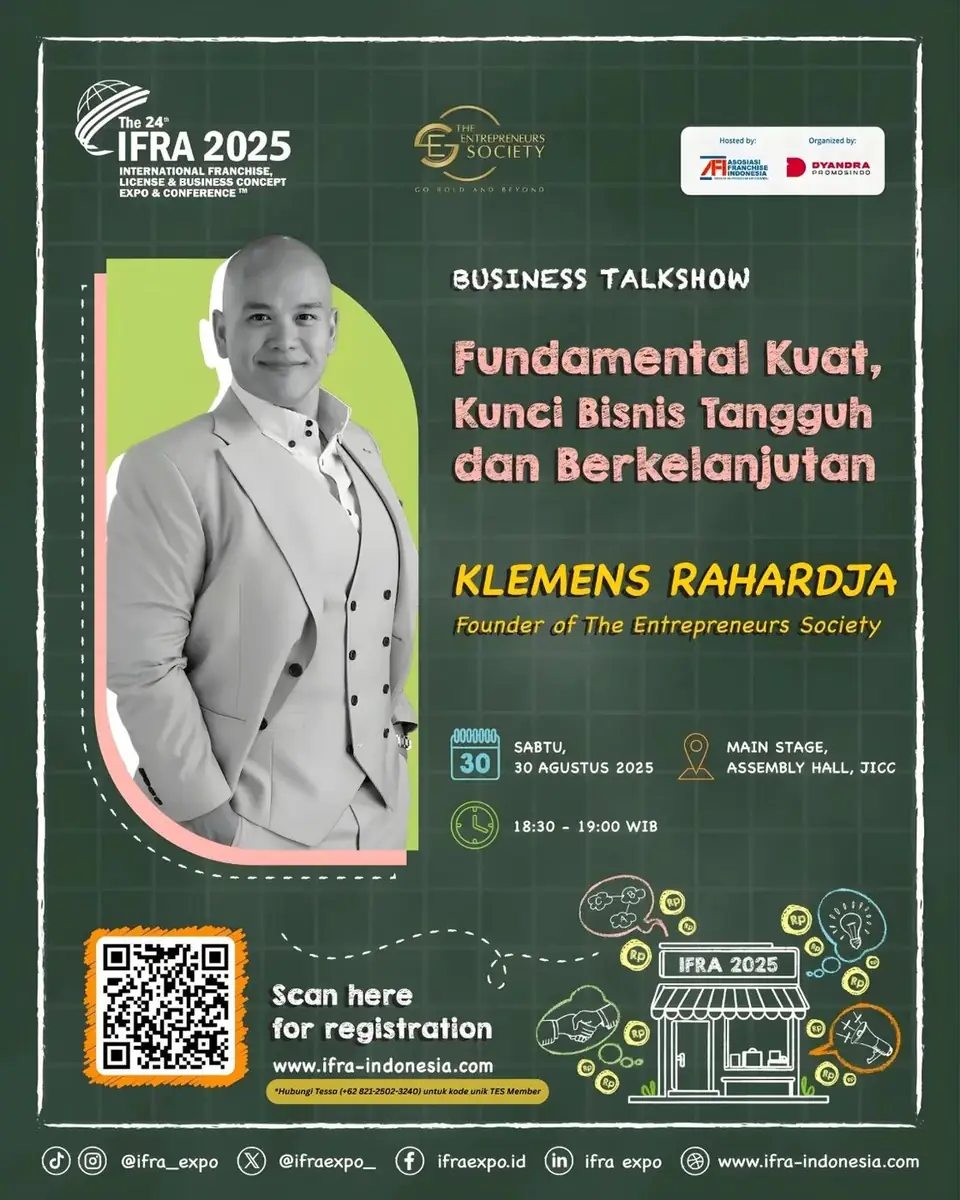 Community & speaking event – The Entrepreneurs Society at IFRA Business Expo 2025 The 24th IFRA Business Expo 2025…